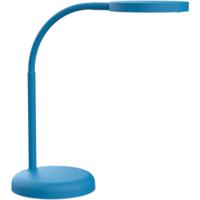 MAULjoy bureaulamp, LED, op voet, athlantic blue