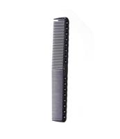 YS Park Kam Fine Cutting Comb Long Tooth Ref.YS-336 Carbon Zwart 1Stuks
