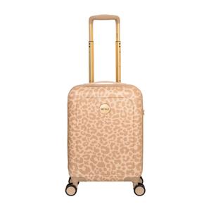 Handbagage koffer panterprint beige - 55 cm - 33 liter - MŌSZ Lauren