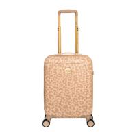 Handbagage koffer panterprint beige - 55 cm - 33 liter - MŌSZ Lauren