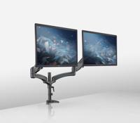 König & Meyer 23875 flat panel bureau steun 81,3 cm (32") Zwart - thumbnail