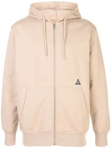 Palace sweat zippé à logo imprimé - Tons neutres