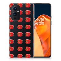 OnePlus 9 | Siliconen Case | Paprika Red