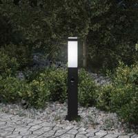 Bolderverlichting met sensor 50 cm zwart IP44
