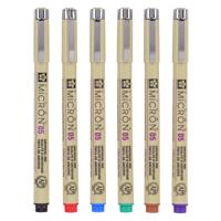 Sakura • pigma micron set basiskleuren 0,45mm 6stuks