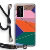 Gestalte 1: Huawei P40 Transparant Hoesje met koord