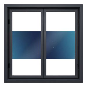 Wicotex Raamfolie zonwerend- 152cm transp/blauw