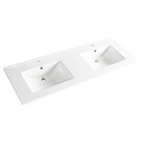 Differnz Providence wastafel | wit | 122 x 46.5 cm