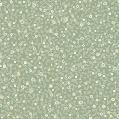 Dutch Wallcoverings Sunnano - Hummelvik Green - Groen