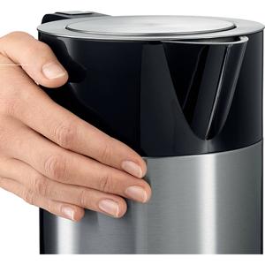 Bosch Haushalt TWK7203 Waterkoker Aantal/Volume: 1.7 l RVS, Zwart