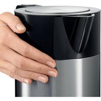 Bosch Haushalt TWK7203 Waterkoker Aantal/Volume: 1.7 l RVS, Zwart