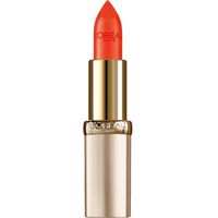L’Oréal Paris Color Riche Satin Lipstick - 373 Magnetic Coral - Oranje - Verzorgende, Lippenstift Verrijkt met Arganolie - 4,54 gr. - thumbnail