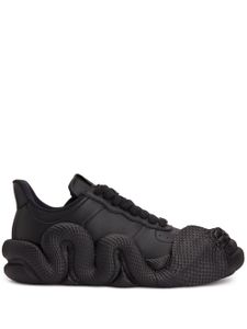 Giuseppe Zanotti baskets Cobras à détail 3D - Noir