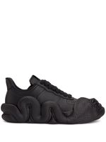 Giuseppe Zanotti baskets Cobras à détail 3D - Noir