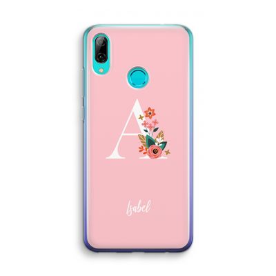Pink Bouquet: Huawei P Smart (2019) Transparant Hoesje