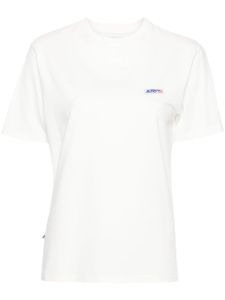 Autry t-shirt en coton à patch logo - Blanc