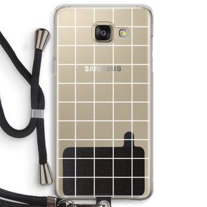 Rooster 2: Samsung Galaxy A5 (2016) Transparant Hoesje met koord