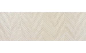Baldocer Cerámica Larchwood Zig keramische wandtegel houtlook gerectificeerd 40 x 120 cm, Maple