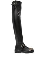 Jimmy Choo bottes Biker ll - Noir - thumbnail