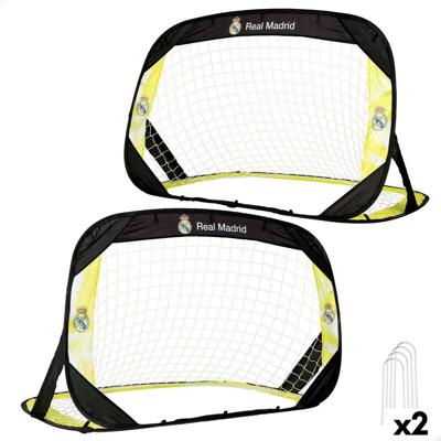 Voetbaldoel Real Madrid C.F. 120 x 80 x 80 cm (2 Stuks)