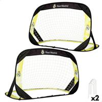 Voetbaldoel Real Madrid C.F. 120 x 80 x 80 cm (2 Stuks)