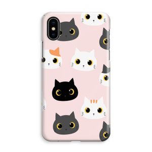 Katten: iPhone XS Max Volledig Geprint Hoesje