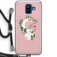 Venus: Samsung Galaxy A6 (2018) Transparant Hoesje met koord