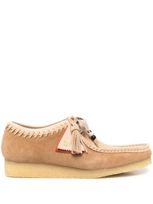Clarks chaussures Wallabee - Marron