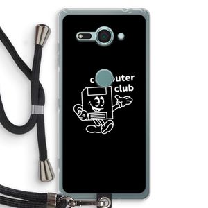 Floppyhead: Sony Xperia XZ2 Compact Transparant Hoesje met koord