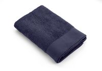 WALRA Badlaken Soft Cotton Navy - 70x140 cm - thumbnail