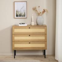 Dressoir Pensacola Naturel 3-Lades - Giga Living