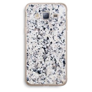 Gespikkelde marmer: Samsung Galaxy J3 (2016) Transparant Hoesje
