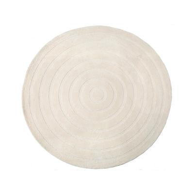 LABEL51 Vloerkleden Agra - Ivory - Synthetisch - 150 cm - Romd