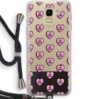 GIRL POWER: Samsung Galaxy J6 (2018) Transparant Hoesje met koord