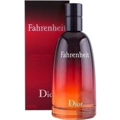 Fahrenheit aftershave lotion, 100 ml