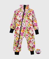 Waterproof Softshell Overall Comfy Orchids And Butterflies Pink Bodysuit