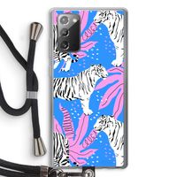 Tijger: Samsung Galaxy Note 20 / Note 20 5G Transparant Hoesje met koord Tijger: Samsung Galaxy Note 20 / Note 20 5G Transparant Hoesje met koord