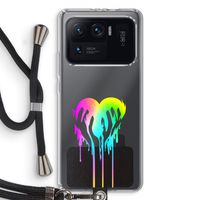 Hold My Heart: Xiaomi Mi 11 Ultra Transparant Hoesje met koord
