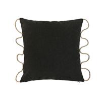 Kussen Home ESPRIT Zwart 45 x 15 x 45 cm