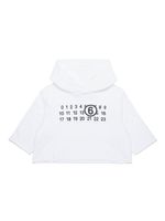 MM6 Maison Margiela Kids t-shirt en coton à patch logo - Blanc