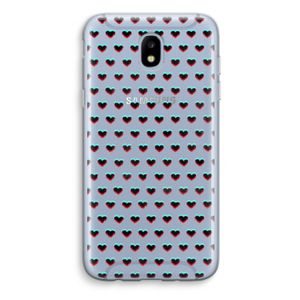 Hartjes: Samsung Galaxy J5 (2017) Transparant Hoesje