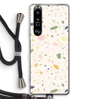 Terrazzo N°21: Sony Xperia 1 III Transparant Hoesje met koord