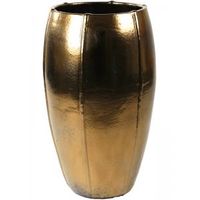 Moda pot high bloempot 43x43x74 cm goud - thumbnail