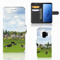 Samsung Galaxy S9 Telefoonhoesje met Pasjes Koeien - thumbnail