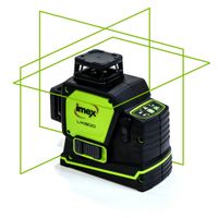 IMEX 3D Multilijnlaser LX3DG 3x360 groene laser - 012-LX3DG 012-LX3DG