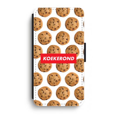 Koekerond: iPhone XR Flip Hoesje