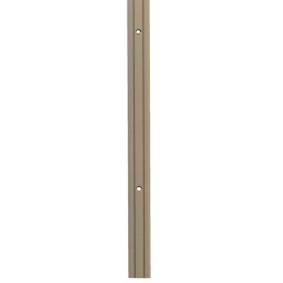 Leen Bakker - Hoekprofiel 24,5x10 Mm - 100 Cm - Aluminium - Bruin - 2.5x103x1 Cm