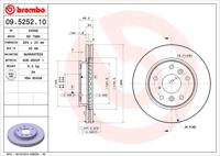 Brembo Remschijven 09.5252.10 - thumbnail