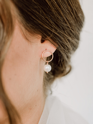 Perlenbräute Toni Oorbellen