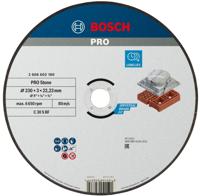 Bosch Accessoires Doorslijpschijf recht Standard for Stone C 30 S BF, 230 mm, 22,23 mm, 3,0 mm 1 stuks - 2608603180